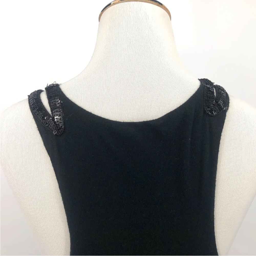 COPY - Vintage Free People Black Sleeveless Tiered Top